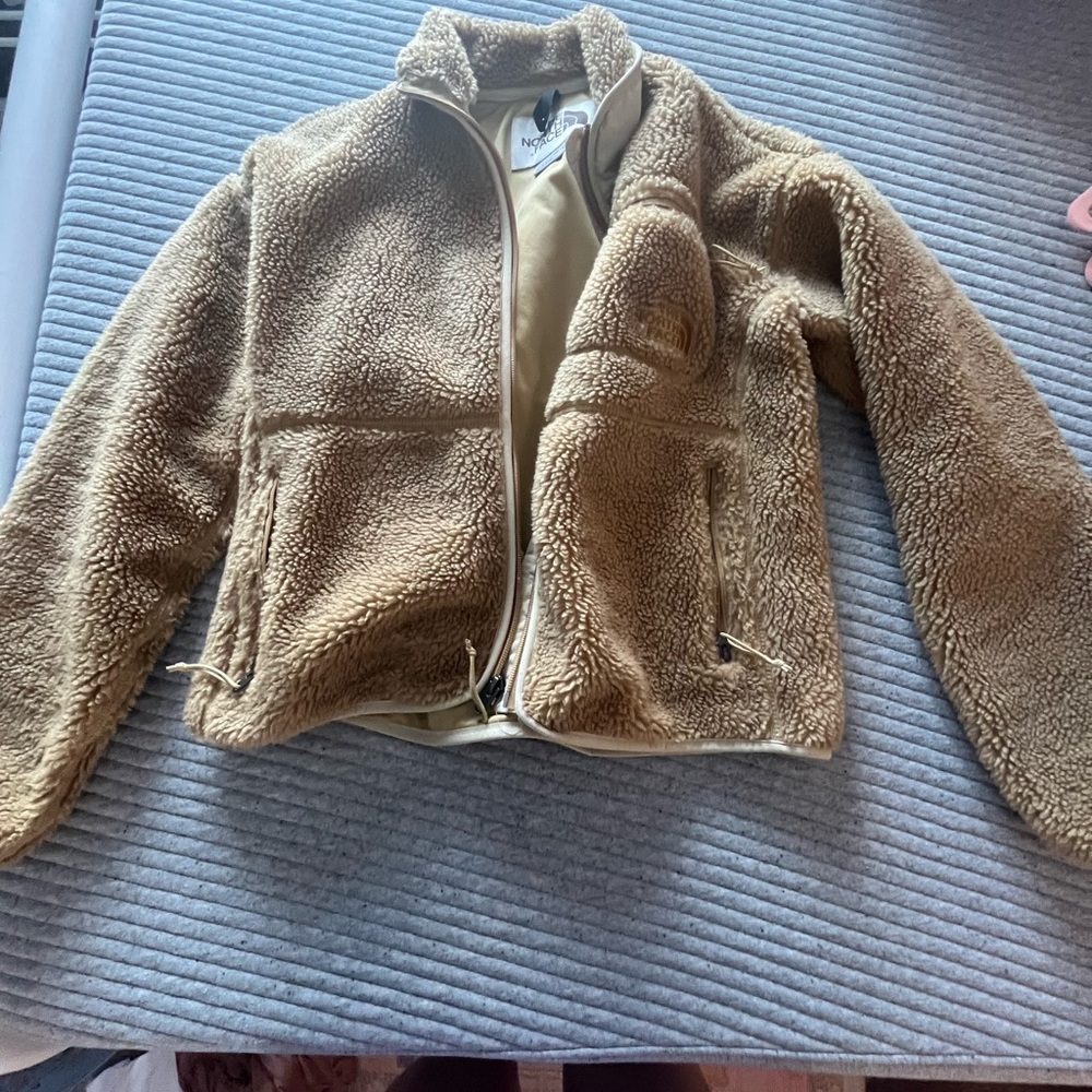 The North Face Tan Fleece Jacket for Women